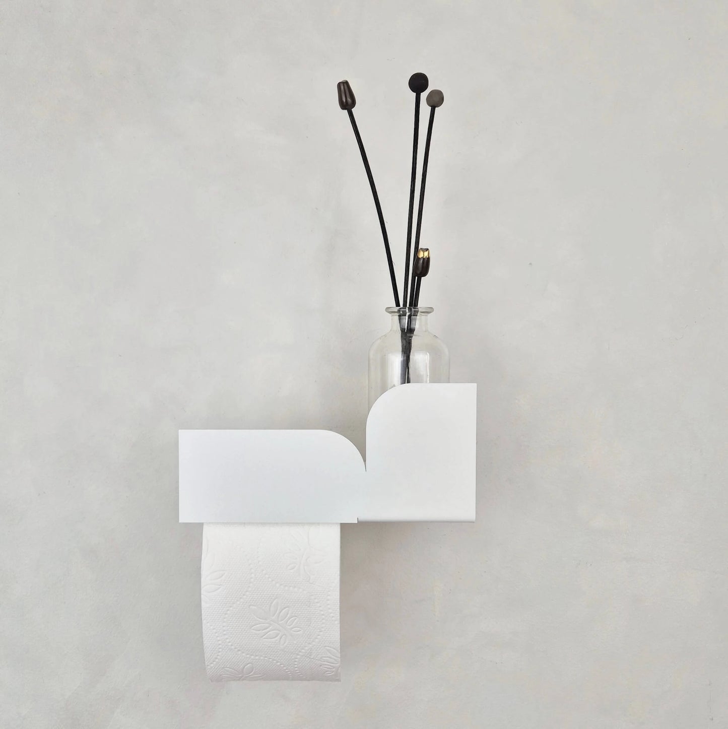 Estante de baño blanco - Torino - Kaimok Design