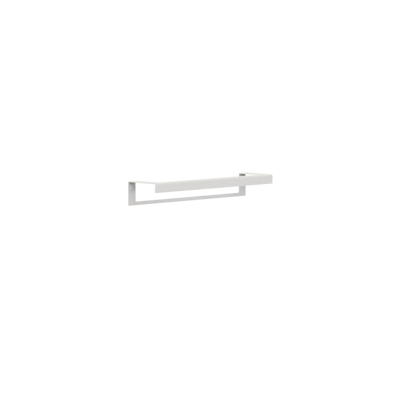 Toallero Siena – barra para toalla baño en acero inoxidable S (37 cm) Blanco Individual - Kaimok Design