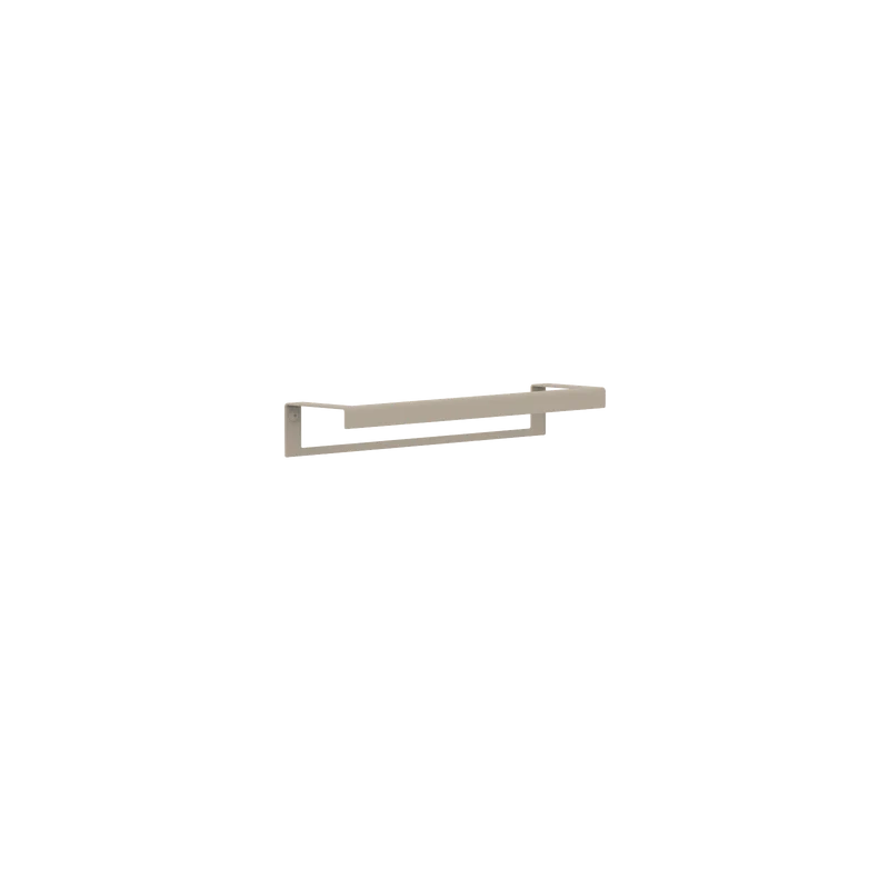 Toallero Siena – barra para toalla baño en acero inoxidable S (37 cm) Beige Individual - Kaimok Design