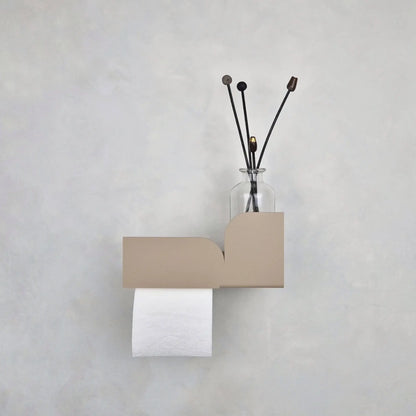 Estantería de pared metálica Torino – repisa flotante para baño - Kaimok Design