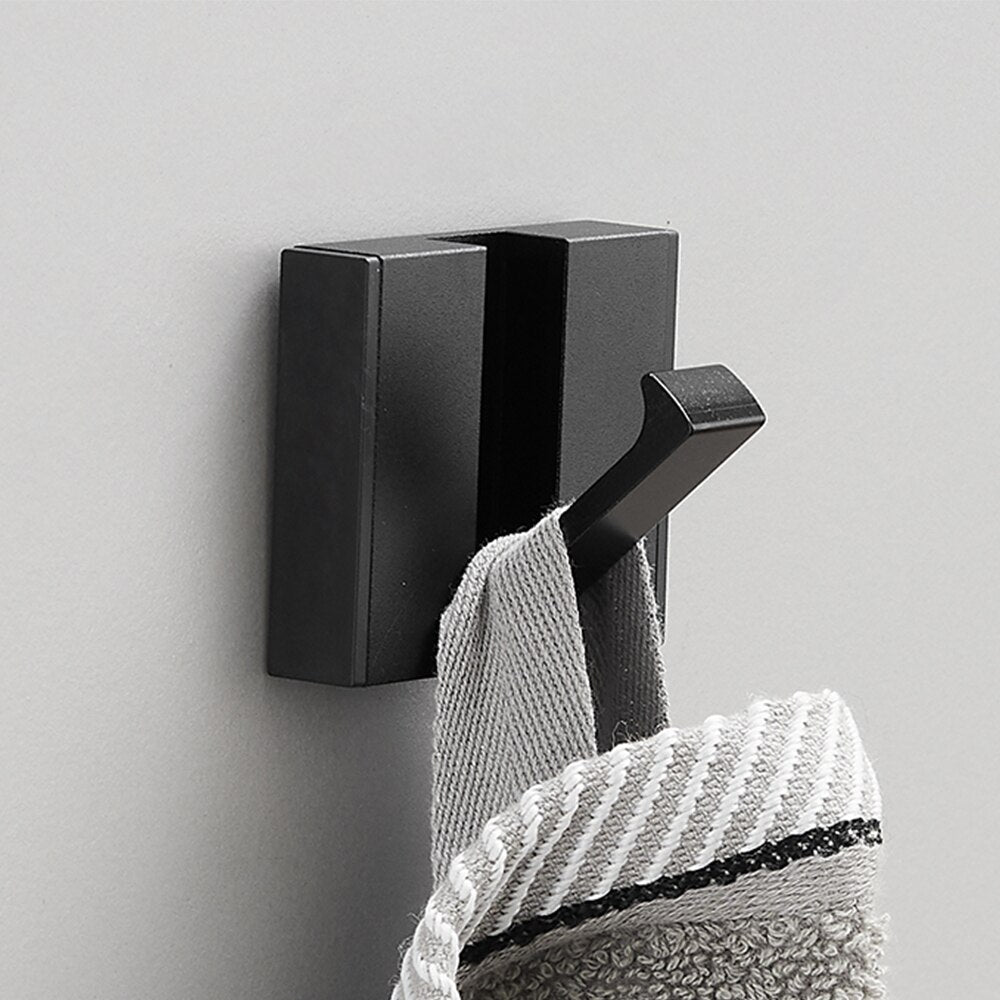 Perchero plegable negro 1 gancho - Palermo- Kaimok Design