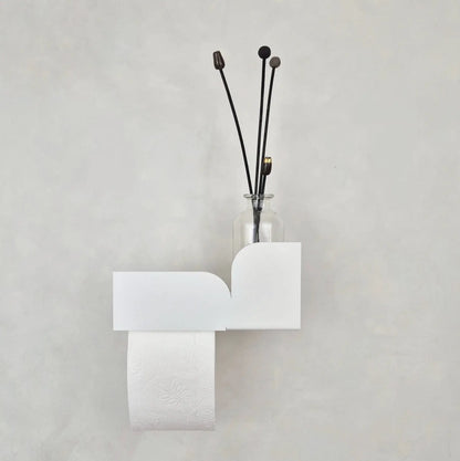 Estantería de pared metálica Torino – repisa flotante para baño - Kaimok Design