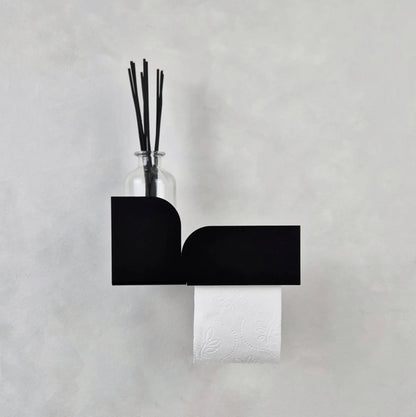 Estantería de pared metálica Torino – repisa flotante para baño - Kaimok Design