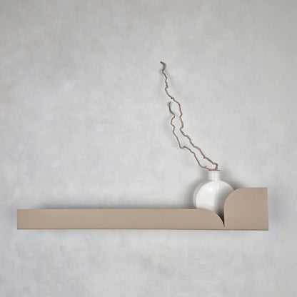 Estantería de pared metálica Torino grande – repisa flotante 60 cm - Kaimok Design