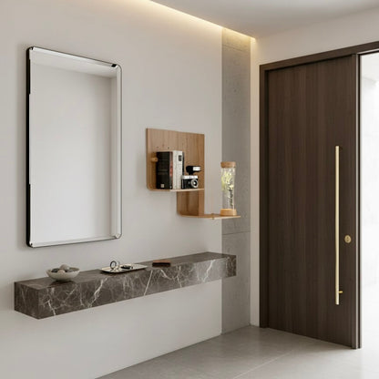 Estantería de pared de madera Brera – repisa flotante - Kaimok Design