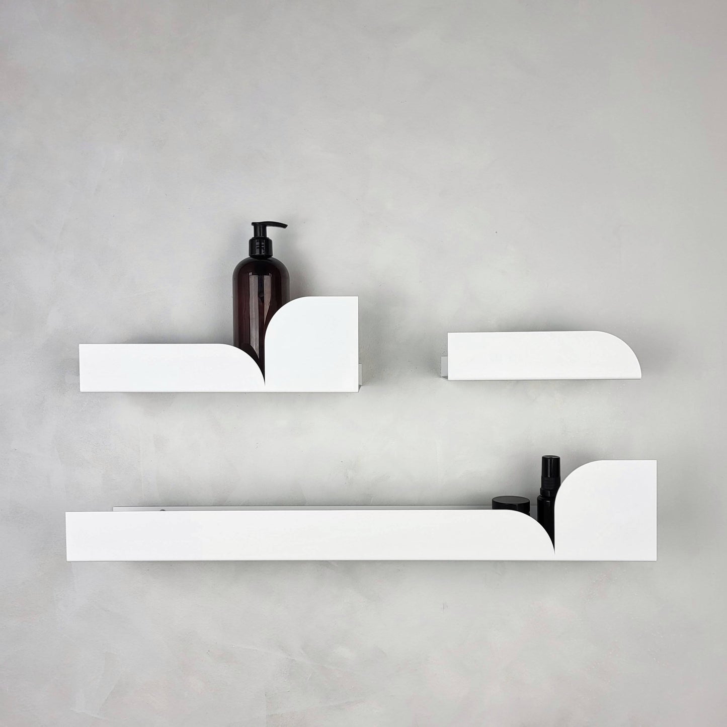Set estantes metalicos Torino – Diseño industrial en acero inoxidable KAIMOK Design