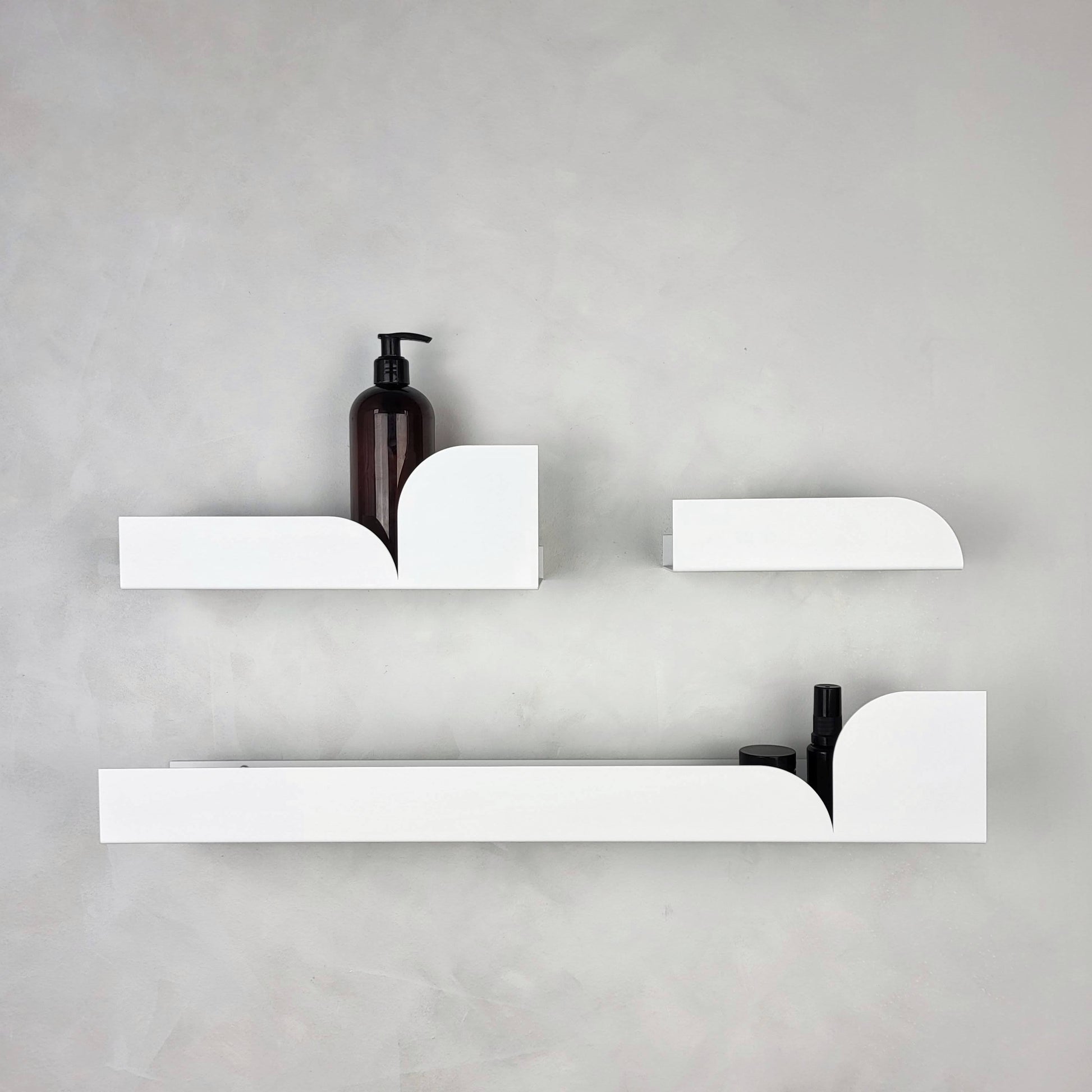 Set estantes metalicos Torino – Diseño industrial en acero inoxidable KAIMOK Design