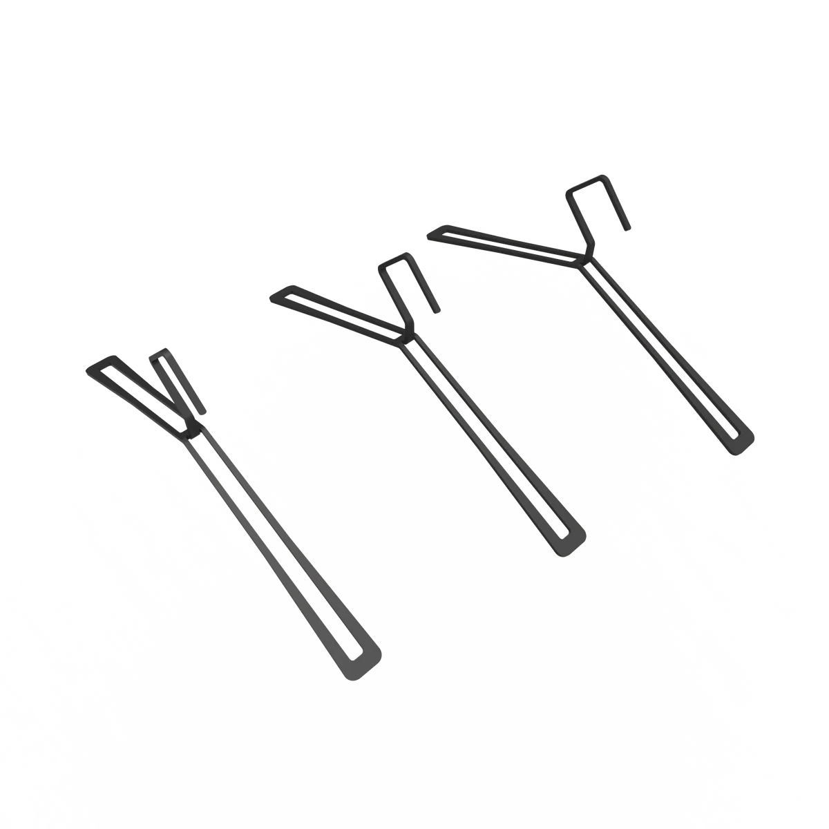 Perchas de pared GENT set de 3 negro instaladas en perchero LYON recibidor - Kaimok Design