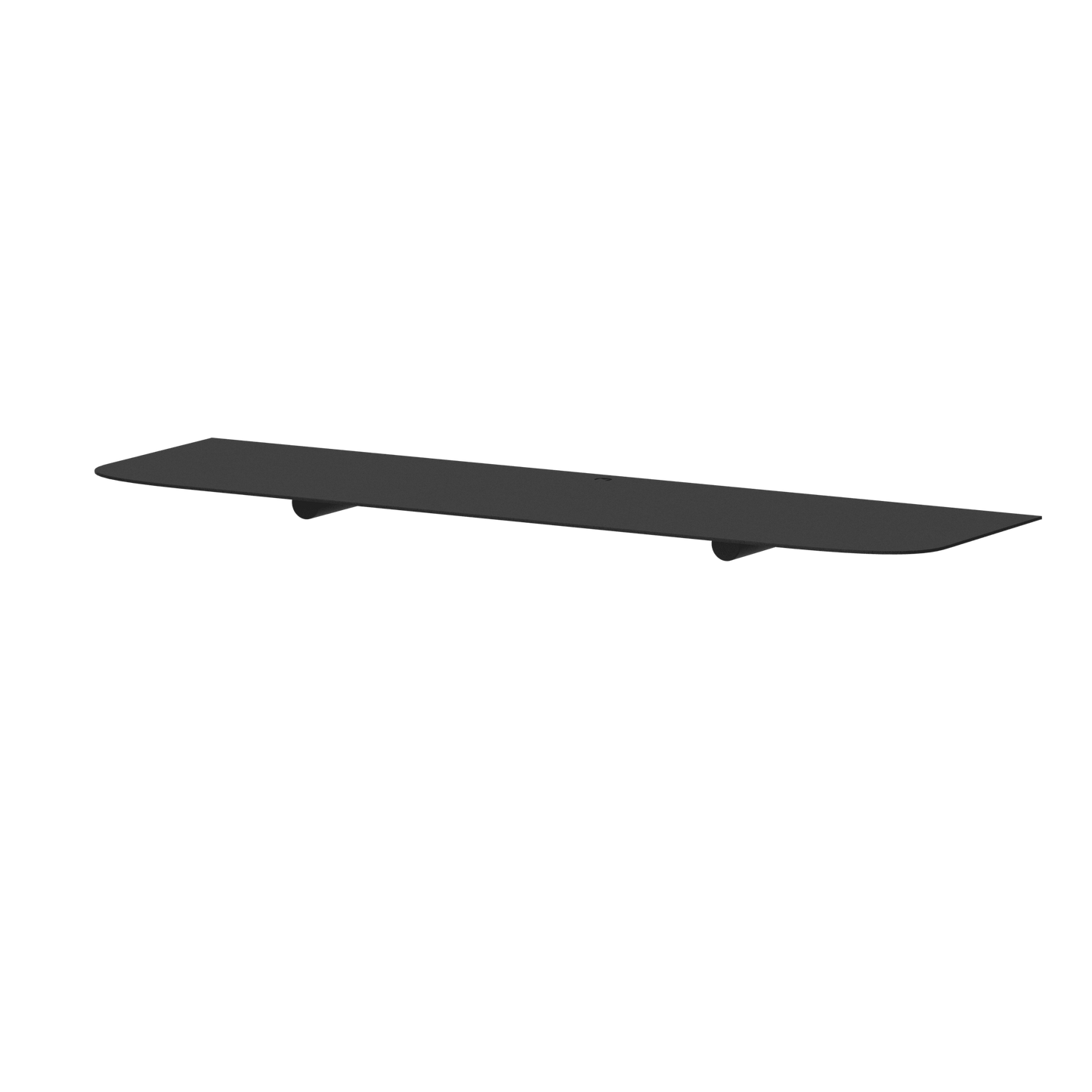 Estantería de pared metálica Kyoto – repisa flotante minimalista 40 cm Blanco - Kaimok Design