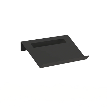 Zapatero de pared Parma – también revistero de pared M (60cm) Negro - Kaimok Design