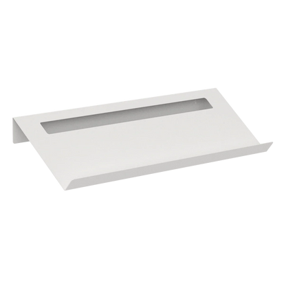 Zapatero de pared Parma – también revistero de pared L (97cm) Blanco - Kaimok Design