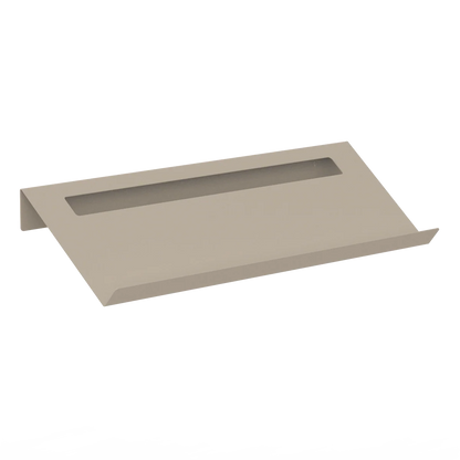 Zapatero de pared Parma – también revistero de pared L (97cm) Beige - Kaimok Design