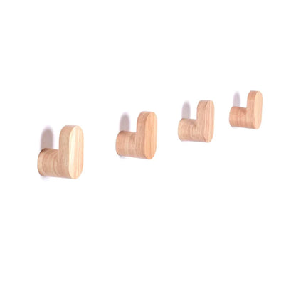 Perchas Verona – colgadores de pared en madera maciza - Kaimok Design