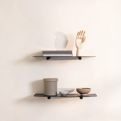 Estantería de pared metálica Kyoto – repisa flotante minimalista - Kaimok Design