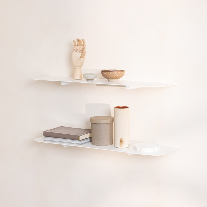 Estantería de pared metálica Kyoto – repisa flotante minimalista - Kaimok Design
