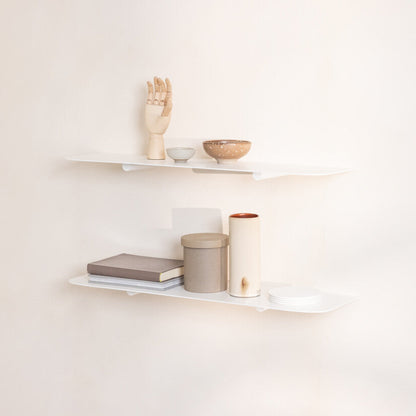 Estantería de pared metálica Kyoto – repisa flotante minimalista - Kaimok Design