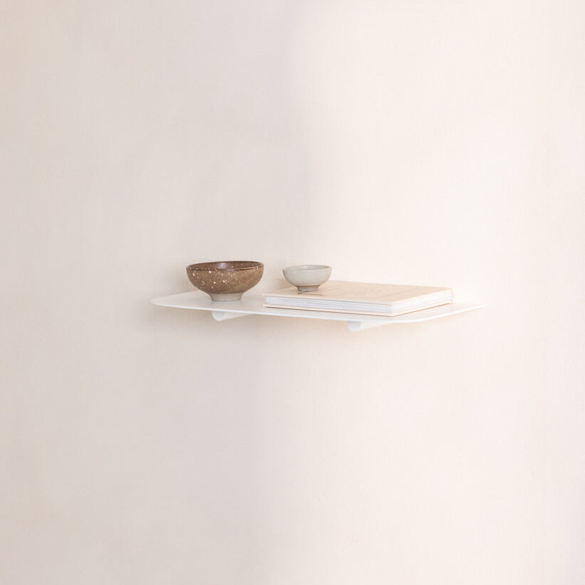 Estantería de pared metálica Kyoto – repisa flotante minimalista - Kaimok Design