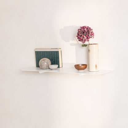 Estantería de pared metálica Kyoto – repisa flotante minimalista - Kaimok Design