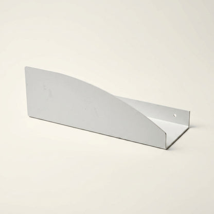 Estantería de pared metálica Torino – repisa flotante mediana Blanco - Kaimok Design