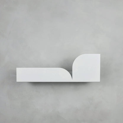Estantería de pared metálica Torino – repisa flotante mediana - Kaimok Design