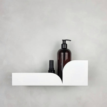 Estantería de pared metálica Torino – repisa flotante mediana - Kaimok Design