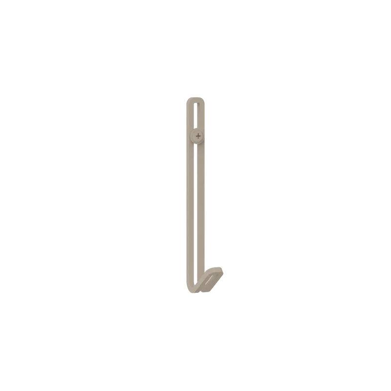 Gancho Malmo – percha de pared  beige en metal- Kaimok Design