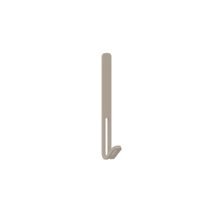 Gancho Denia – percha de pared en metal Beige Cinta adhesiva - Kaimok Design