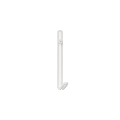 Gancho Denia – percha de pared en metal Blanco Tornillo - Kaimok Design