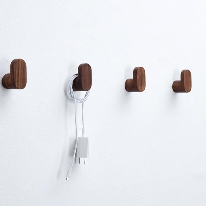 Perchas Verona – colgadores de pared en madera maciza - Kaimok Design