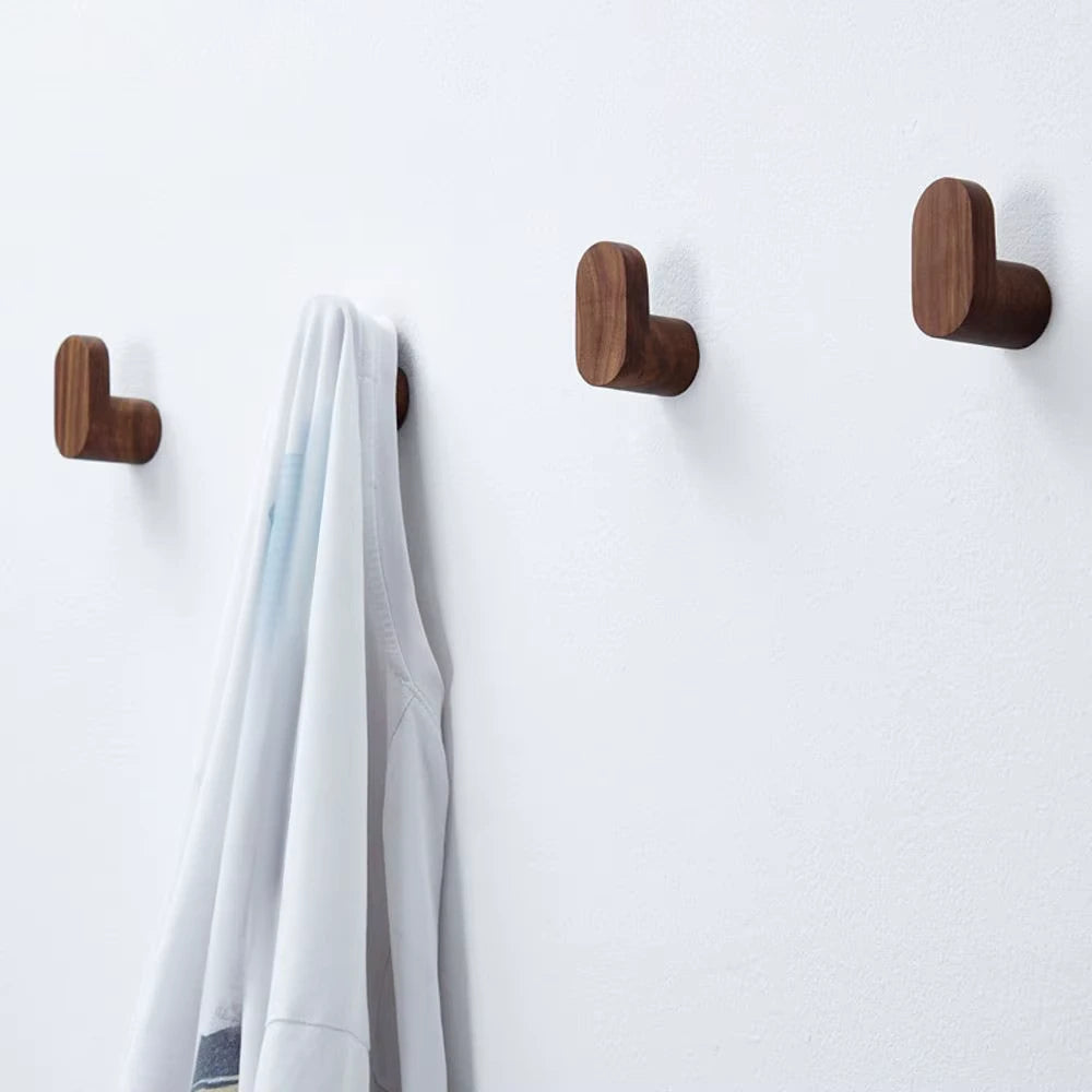 Perchas Verona – colgadores de pared en madera maciza - Kaimok Design
