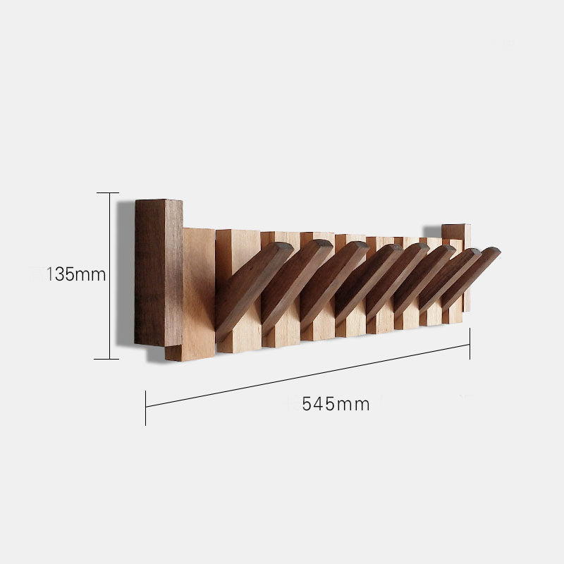 Perchero Verona 8 ganchos mix – perchero madera pared – Kaimok Design