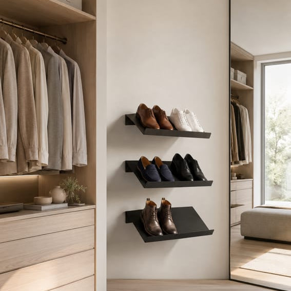 Zapatero de pared Parma – también revistero de pared - Kaimok Design