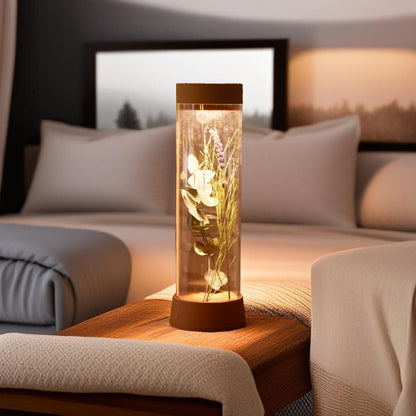 Lámpara de mesa recargable EOS, iluminación LED sostenible - Kaimok Design
