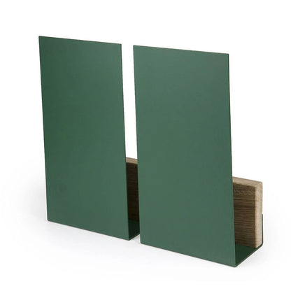 Revistero de pared Faenza – estante flotante para revistas Verde - Kaimok Design