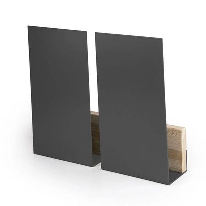 Revistero de pared Faenza – estante flotante para revistas Gris - Kaimok Design