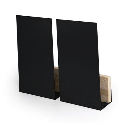 Revistero de pared Faenza – estante flotante para revistas Negro - Kaimok Design
