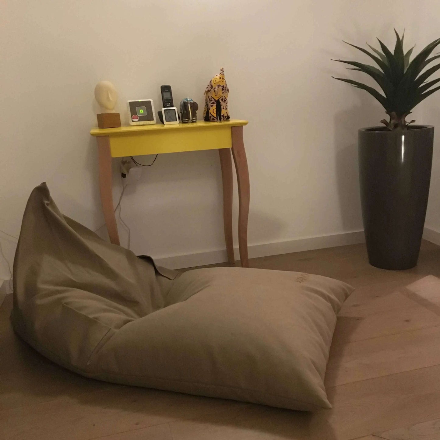 Pouf Nuvola - puf - bean bag - taupe - Kaimok Design