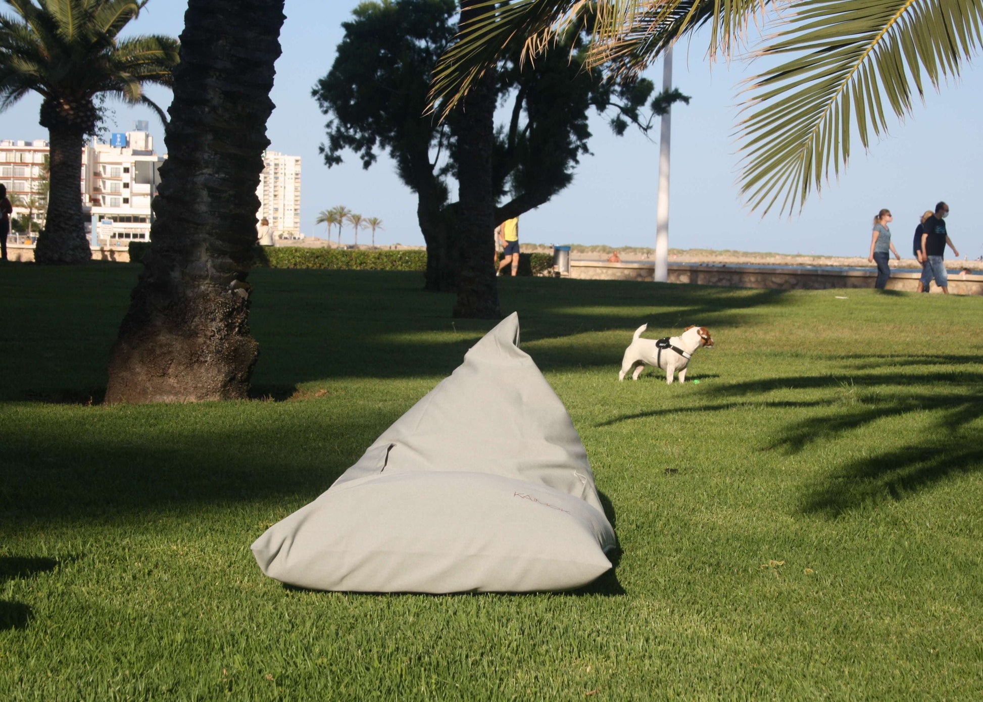 Puf para exterior, Nuvola Chill Out, para relajarse en la parque