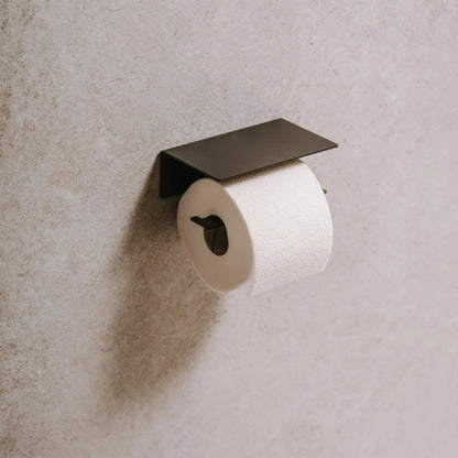 Portarrollos Bari – accesorios baño moderno con estante - Kaimok Design