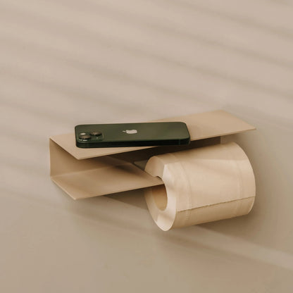 Portarrollos Bari – accesorios baño moderno con estante - Kaimok Design