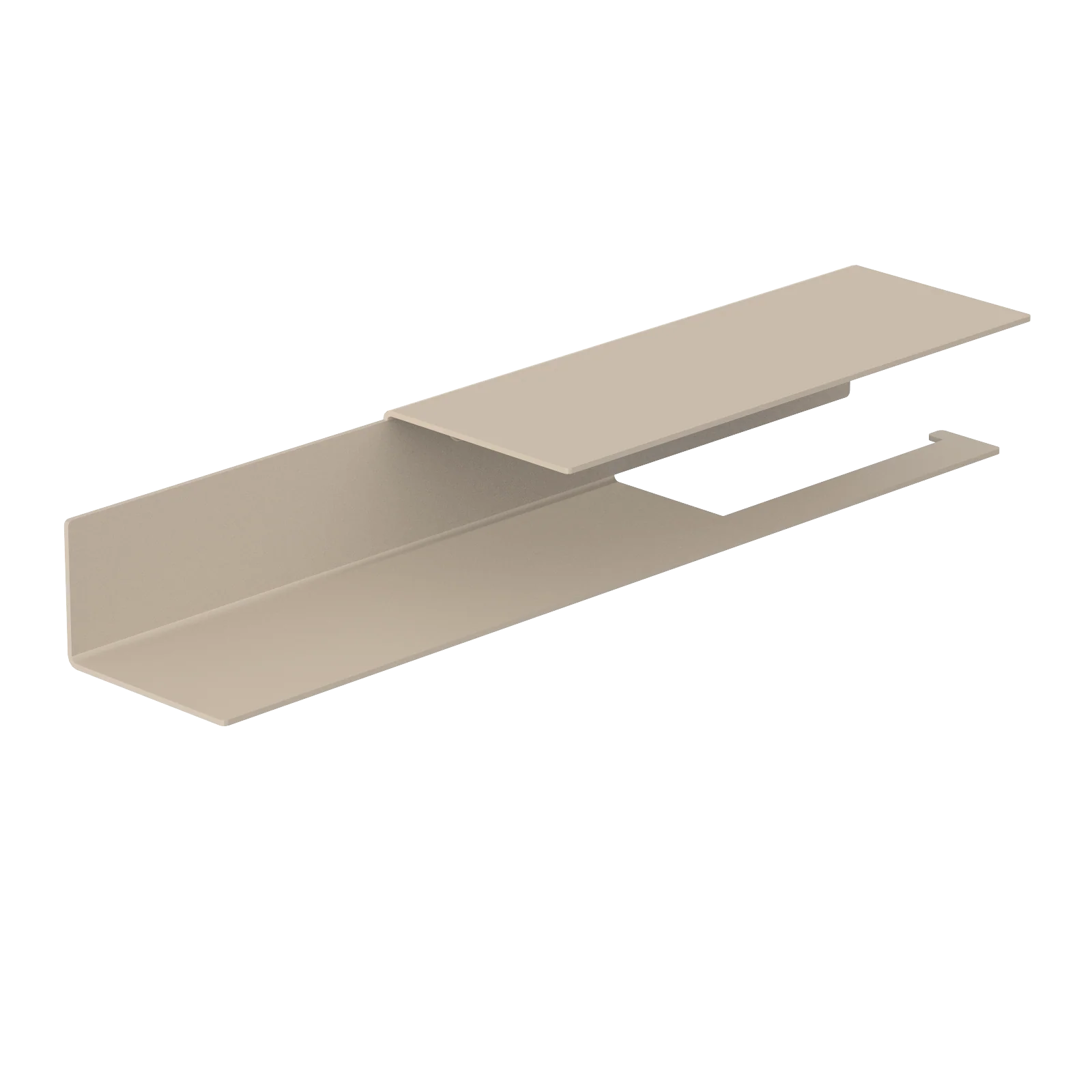 Portarrollo - beige largo- metal - Accesorios para baño - Kaimok Design