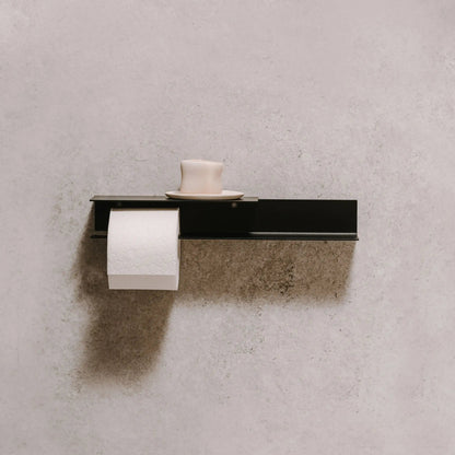 Portarrollos Bari – accesorios baño moderno con estante - Kaimok Design
