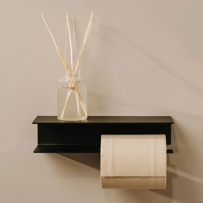 Portarrollos Bari – accesorios baño moderno con estante - Kaimok Design