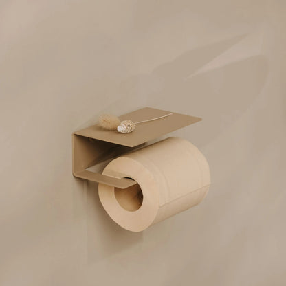 Portarrollos Bari – accesorios baño moderno con estante - Kaimok Design