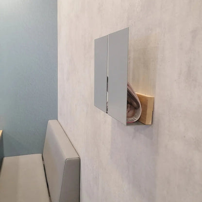 Revistero de pared Faenza – estante flotante para revistas - Kaimok Design