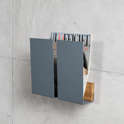 Revistero de pared Faenza – estante flotante para revistas - Kaimok Design