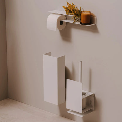 Portarrollos Bari – accesorios baño moderno con estante - Kaimok Design