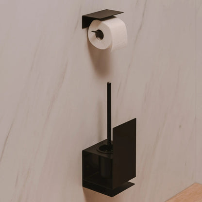 Portarrollos Bari – accesorios baño moderno con estante - Kaimok Design