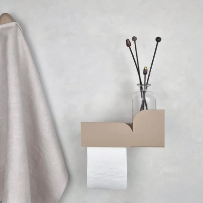 Estantería de pared metálica Torino – repisa flotante para baño - Kaimok Design