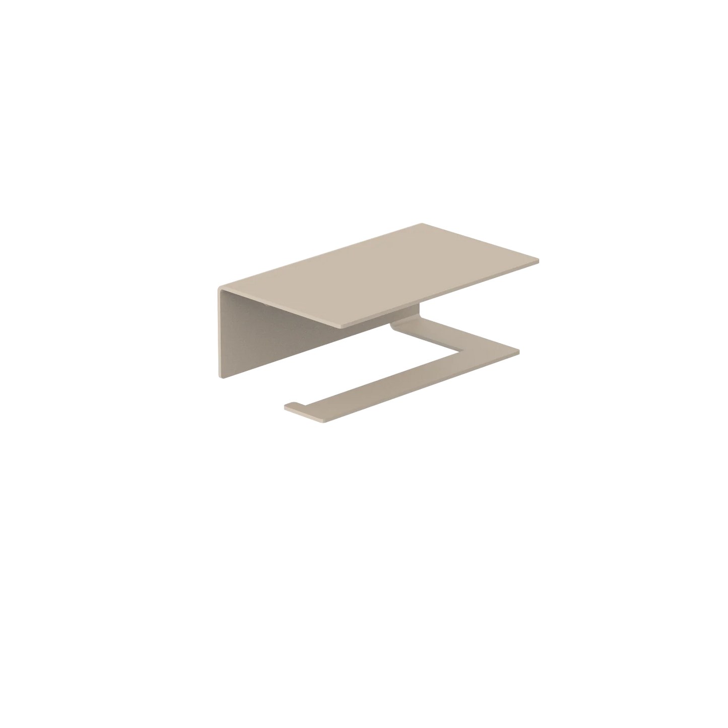 Berno toilet roll holder – Functional elegance with integrated shelf